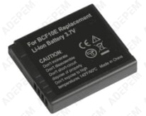 Batteria per panasonic 3,6v 700mah DMW-BCF10E