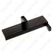 Pomo negro del cursor del motor