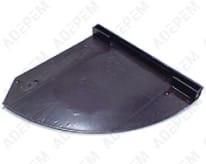 Mejilla derecha marrón