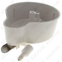 Cuenco + eje de prensado de fruta