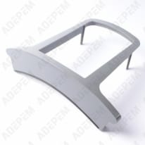 Scrivania grigia cv4e, 022901