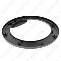 Marco de la puerta delantera, gris oscuro, d = 424 mm, 140068674039