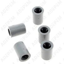 Botones grises (juego de 5)