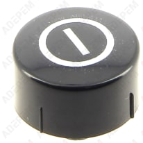 Botón negro de encendido/apagado