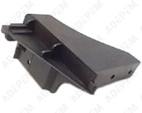 Fuelle trasero derecho, negro