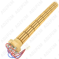 Resistencia 3000W D=47 cabeza cuadrada 060480