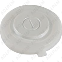 Bouton satiné blanc 4055483558