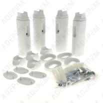 Kit de montaje mural recto/galbe 098191