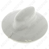 Botón selector de blanco