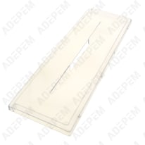 Frontal del contenedor de verduras 460x155mm