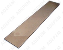 Visiera in vetro marrone