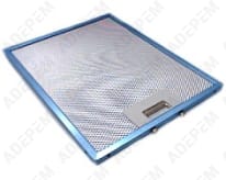 Filtro metálico de grasa 320x258x9mm, 480122102169
