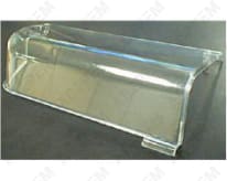 Cubierta izquierda del balcón superior