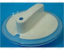 Botón blanco del temporizador