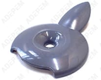 Tapa de cafetera gris