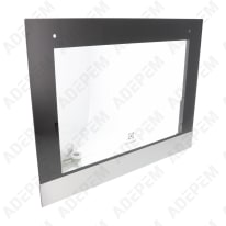 Ojal para puerta de acero inoxidable 592 x 466 mm 140043376684