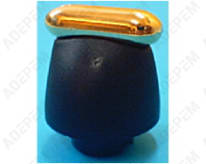 Pulsante nero e oro C00053337