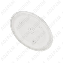 Piatto rotante in vetro, d=255mm AS0059970