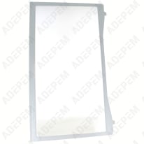 Ripiano centrale in vetro 735x410