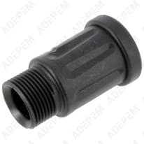 Conexión macho/hembra del cepillo