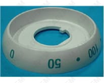 Ghiera bianca del termostato del forno