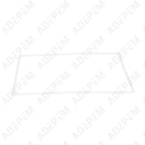 Joint magnétique blanc 501,6x1075,6mm 140219436080