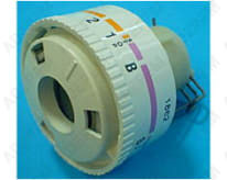 Botón blanco del temporizador 1 a 8