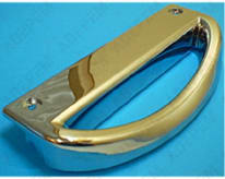 Tirador cromado e=160