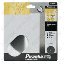 Hoja de sierra circular 170x16 100 dientes