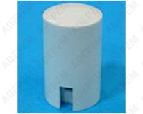 Botón blanco de encendido/apagado