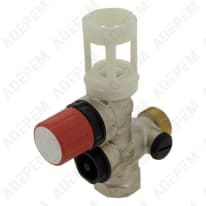 espaciador 43mm mf3/4" conjunto de seguridad