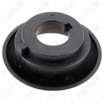 Cuello con botones negro 0 a 6