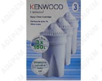 Cartucho de filtro de agua Kenwood, juego de 3