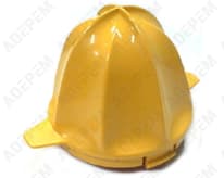 Cone jaune presse-agrum