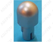 Pomo del termostato de aluminio