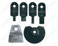 Juego de 6 cuchillas multifunción