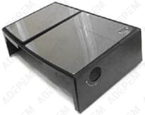 Cofano con coperture cromate