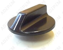 Botón temporizador marrón