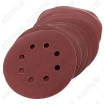 Abrasivos redondos d=125 surtidos por 10