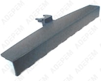 Barra de papelera (gris)