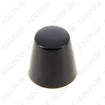 Botón negro del temporizador del horno