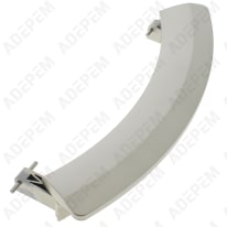 Maniglia grigia per finestra