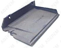 Dimensión chimenea derecha