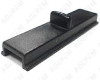 Pomo marrón del cursor del motor