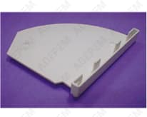 Guancia sinistra bianca