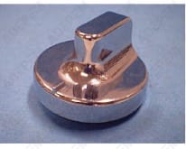 Bouton chrome