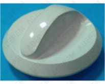 Botón blanco del temporizador