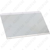 Ripiano in vetro completo con stampa 458,5 x 286 mm 140166294359