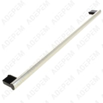 Maniglia in acciaio inox e=470