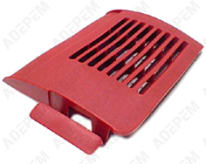 Griglia del filtro rosso